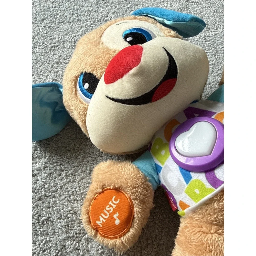 Fisher-Price Laugh Learn Smart Stages Interactive Puppy 3 Levels: 6 to 36 months